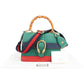 Gucci Multicolor Leather Dionysus Bamboo Top Handle Crossbody Handbag