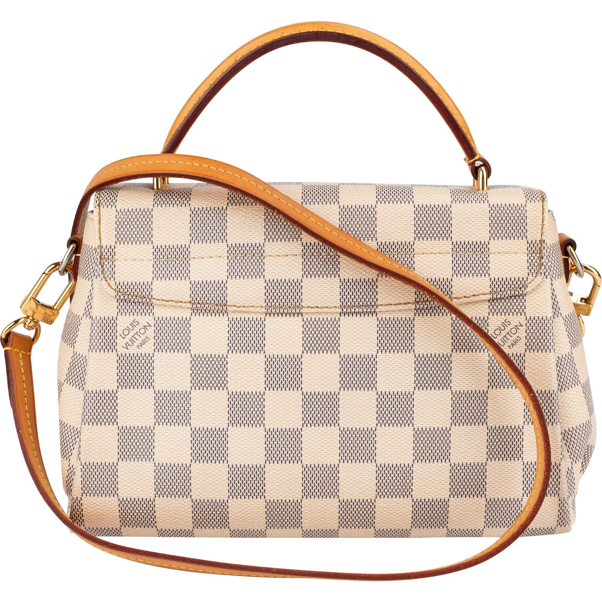 Louis Vuitton Monogram Damier Azur Croisette Handbag