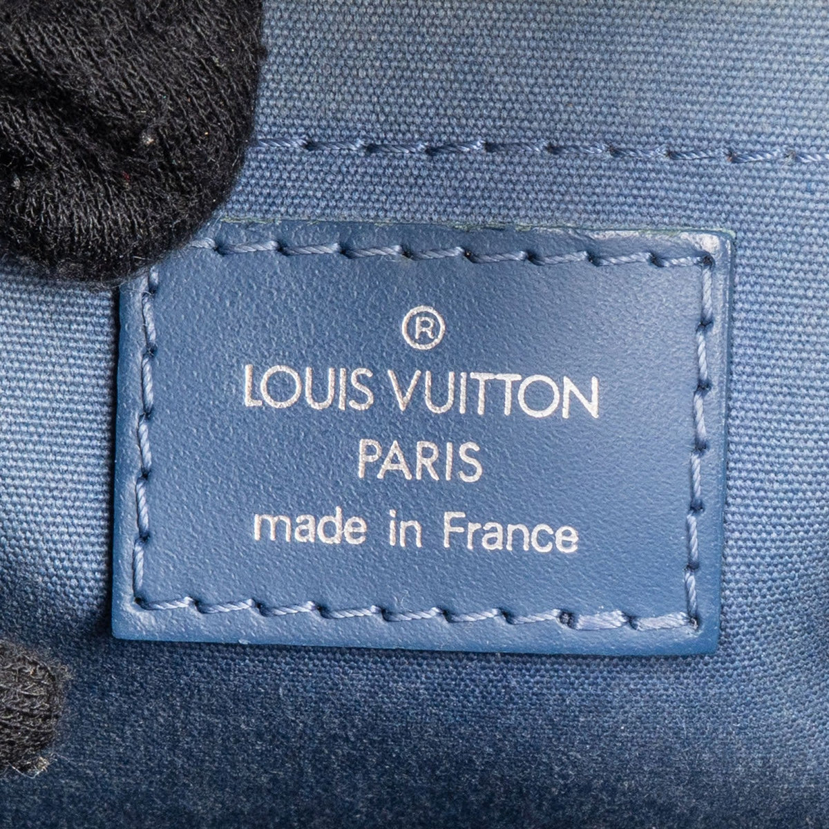 Louis Vuitton Mandara PM aus blauem Epi-Leder – Ansicht 9