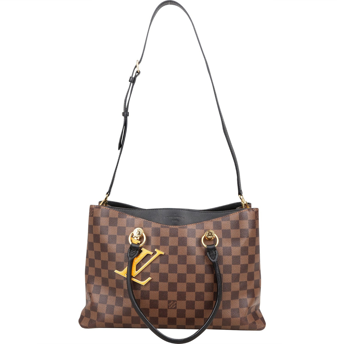 Louis Vuitton Monogram Damier Ebene Riverside Handbag