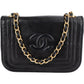 Chanel Lambskin CC Single Flap Camera Crossbody Bag