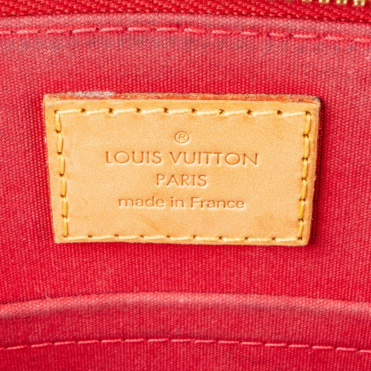 Louis Vuitton Monogram Vernis Leather Alma BB Handbag