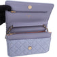 Chanel Quilted Tweed Wallet on Chain Crossbody Bag