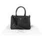 Prada Black Saffiano Leather Small Galleria Handbag