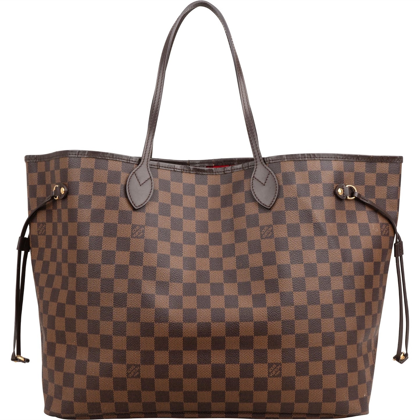 Louis Vuitton Monogram Damier Ebene Canvas Neverfull GM Shoulder Bag