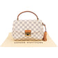 Louis Vuitton Monogram Damier Azur Canvas Croisette Handbag