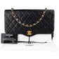 Chanel Quilted Lambskin 24K Gold Single Flap Crossbody Bag