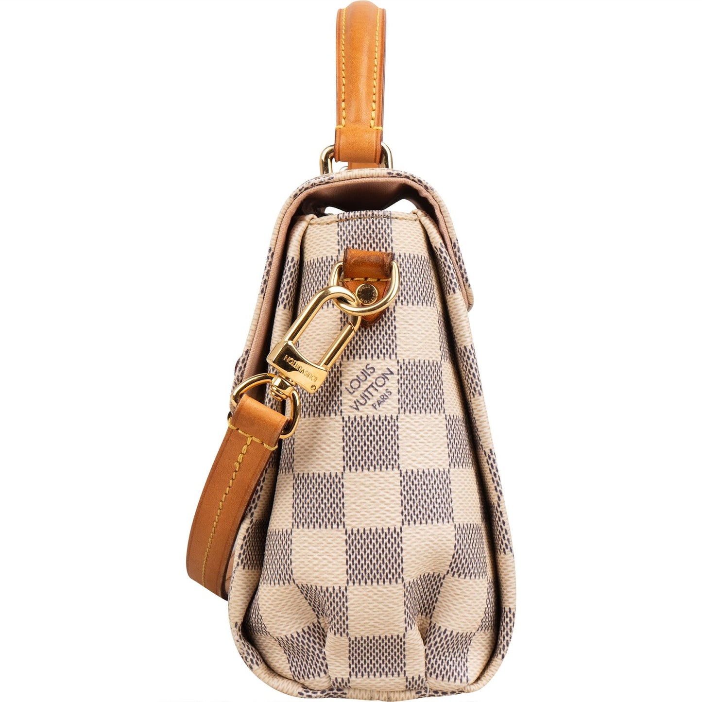 Louis Vuitton Monogram Damier Azur Canvas Croisette Crossbody Handbag
