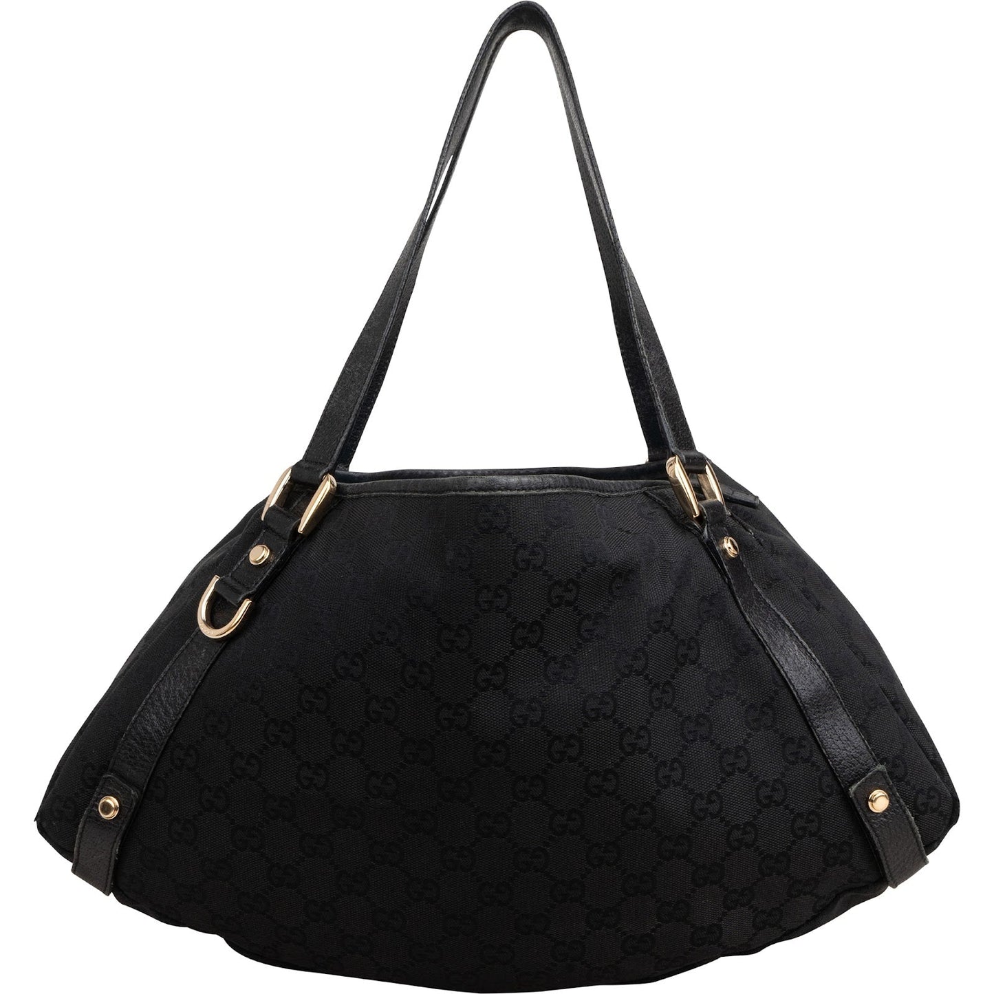 Gucci Monogram GG Canvas Abbey D-Ring Hobo Shoulder Bag
