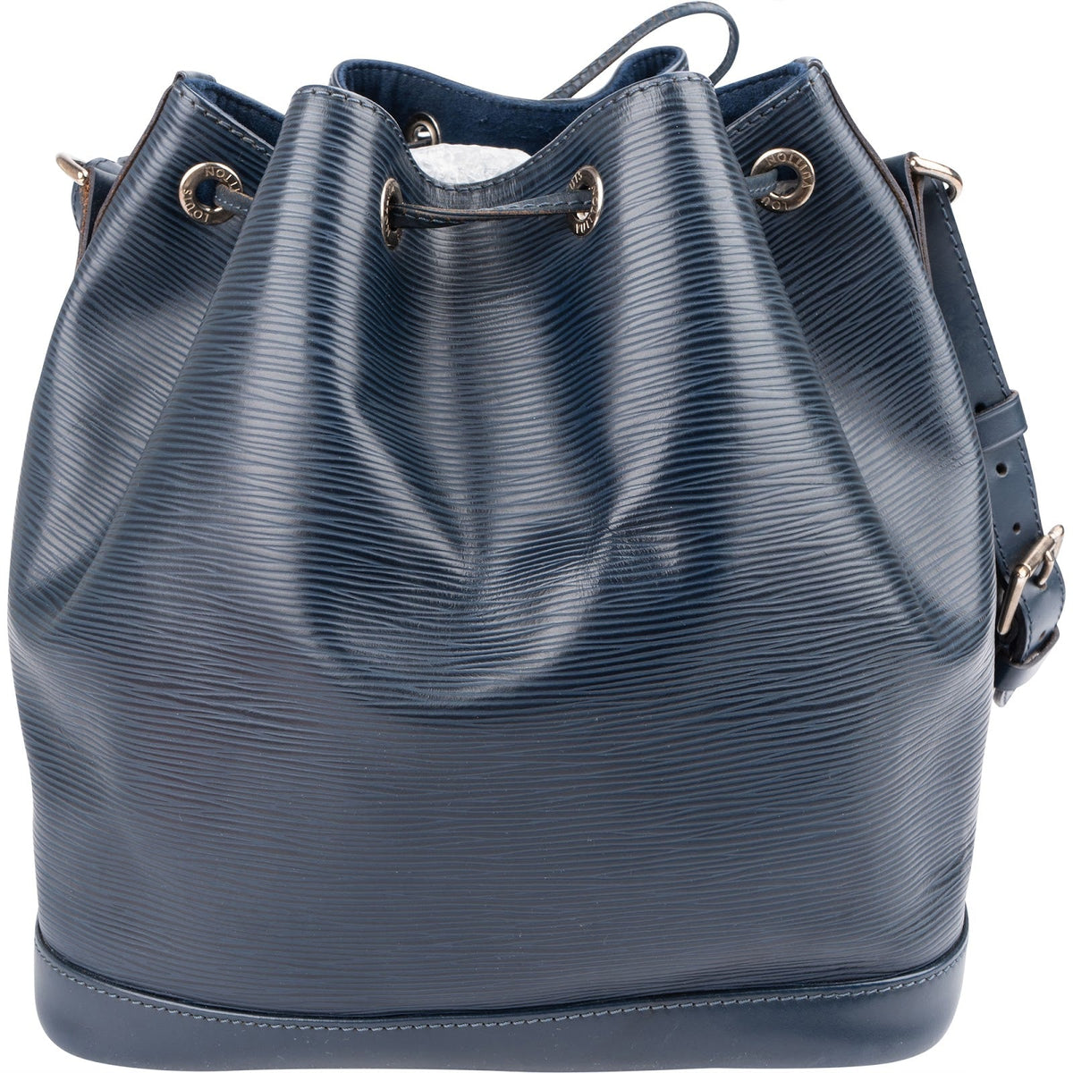 Louis Vuitton Blue Epi Leather NM Sac Noé Petit Shoulder Bag