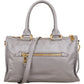 Miu Miu Lilac Vitello Shine Satchel Handbag
