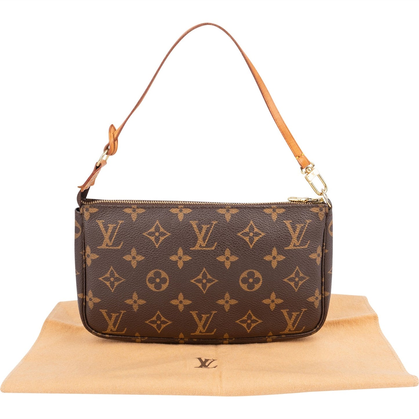 Louis Vuitton Monogram Canvas Pochette Accessoires Handbag
