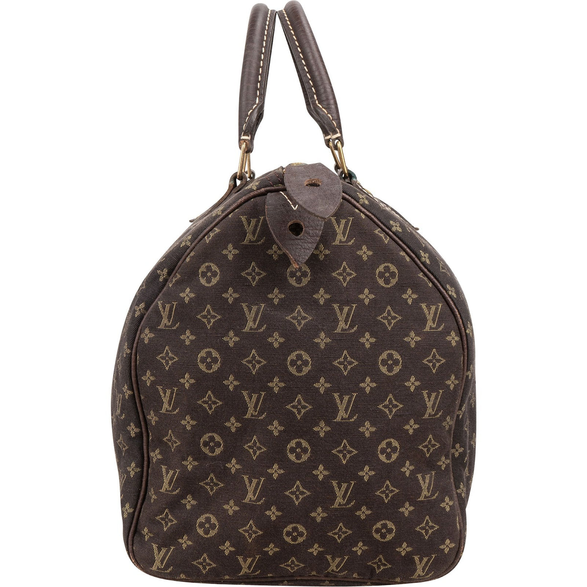 Louis Vuitton Monogram Mini Lin Speedy 30 Handbag