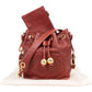 Chanel Caviar Leather CC Drawstring Bucket Crossbody Bag