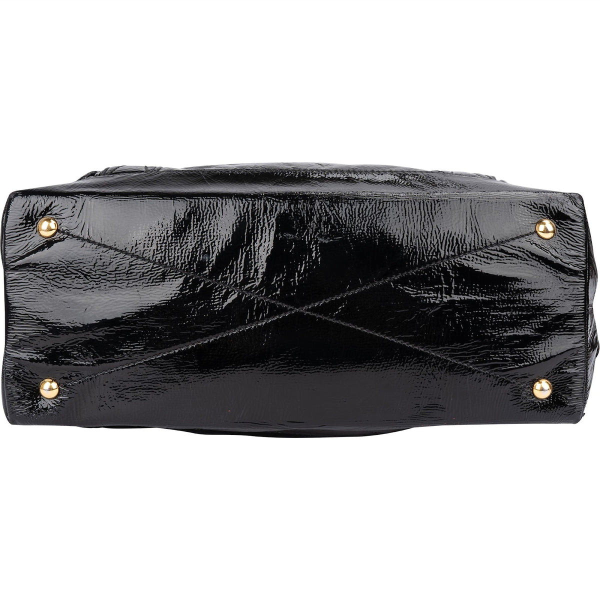 Miu Miu Quilted Vitello Shine Large Bowler Handbag