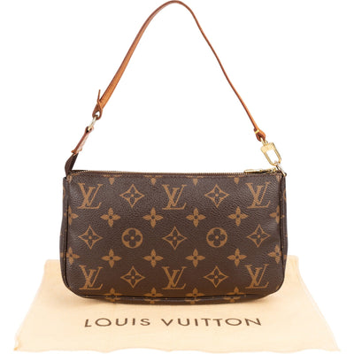 Louis Vuitton Monogram Canvas Pochette Accessoires Handbag