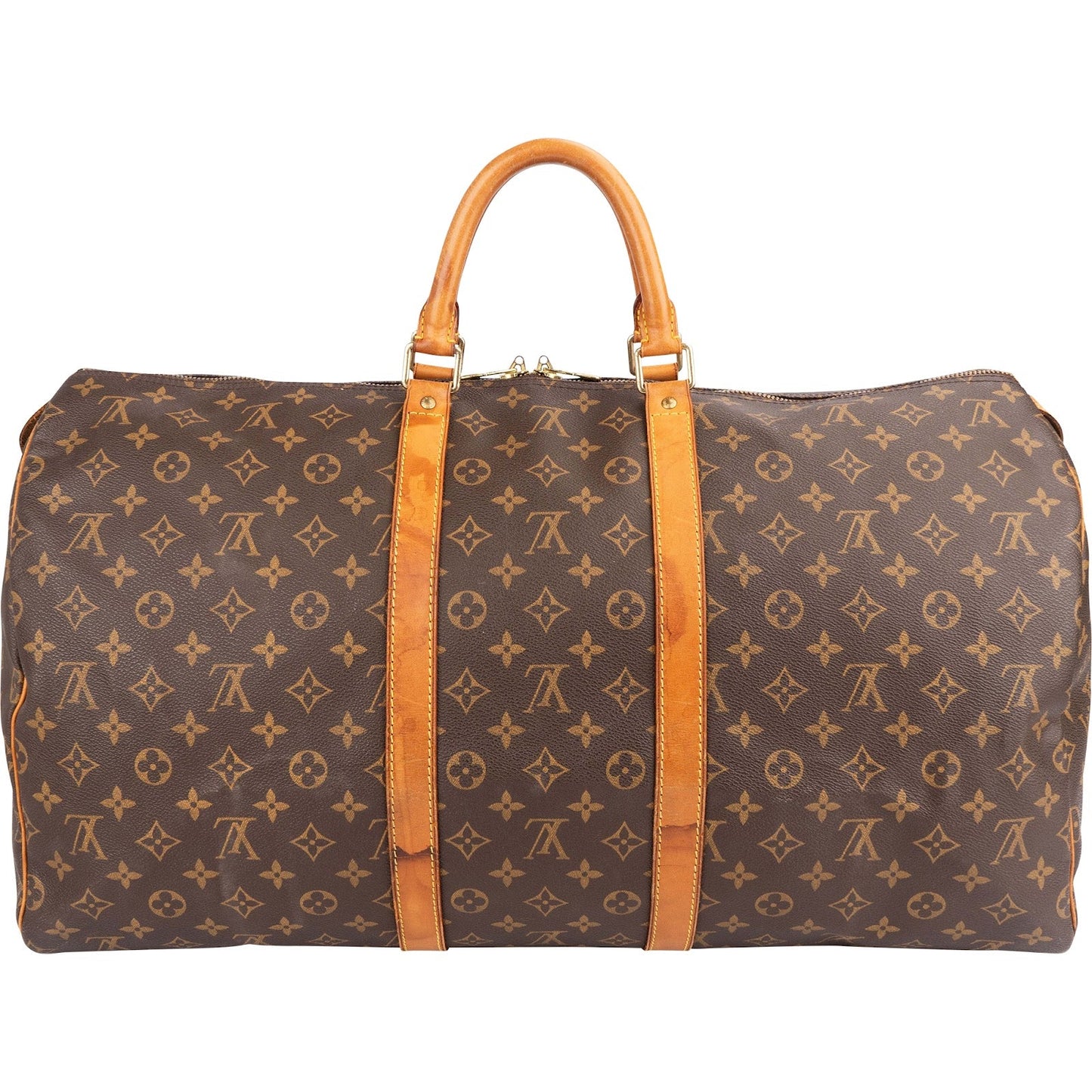Louis Vuitton Monogram Canvas Keepall 55 Travel Bag