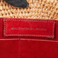 Balenciaga Raffia Panier Basket City Handbag