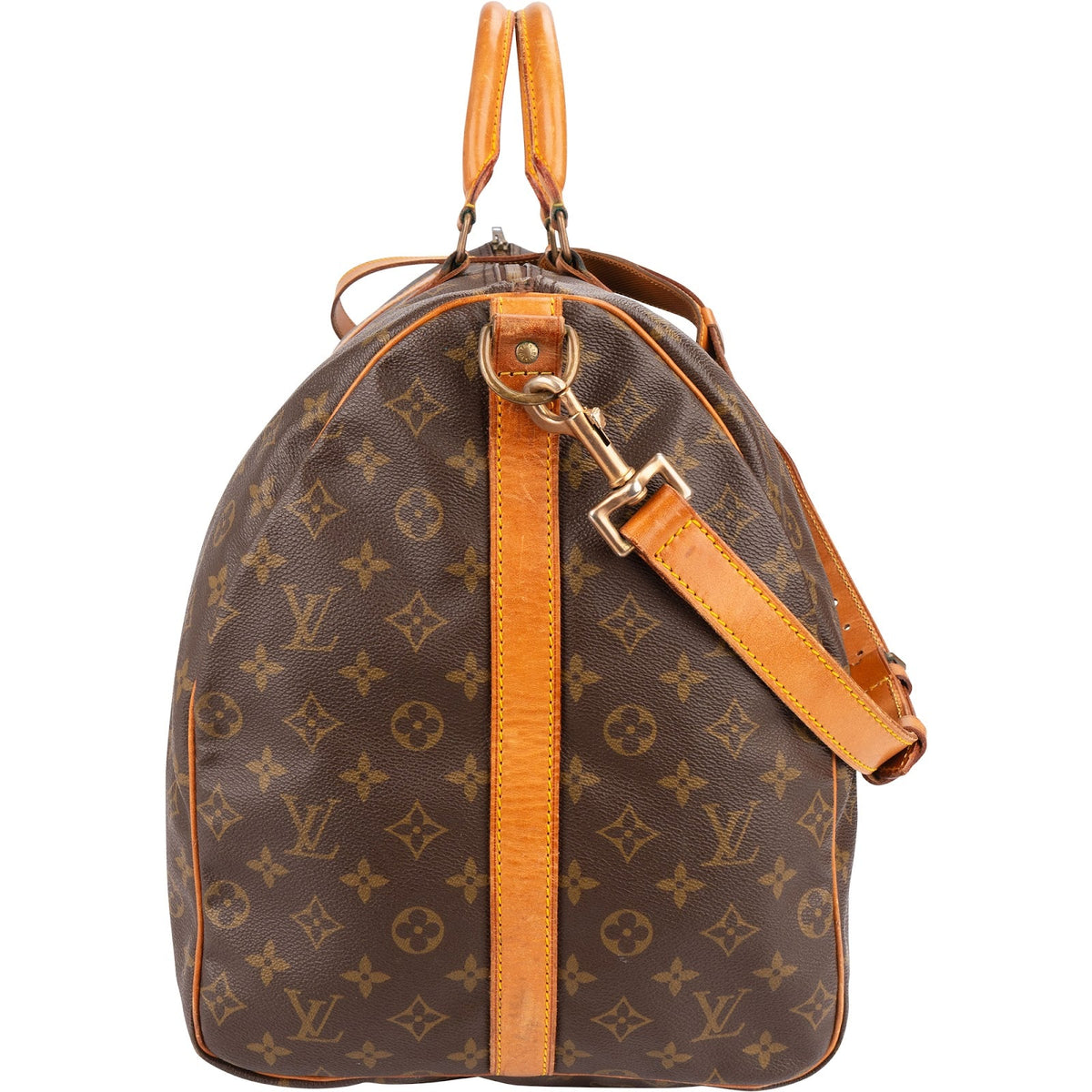 Louis Vuitton Canvas Keepall 60 Bandoulière Reisetasche, Bild 3 von 10