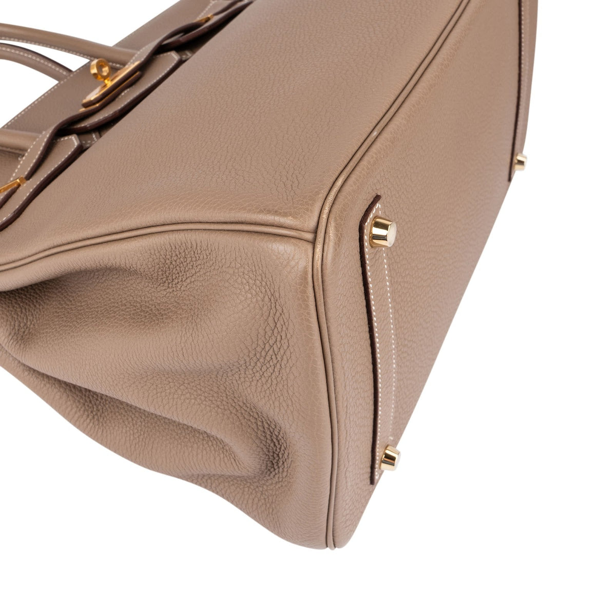 Hermès Taupe Togo Leather Birkin 35 Handbag (2023)