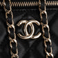 Chanel Quilted Lambskin Vanity Case Crossbody Handbag