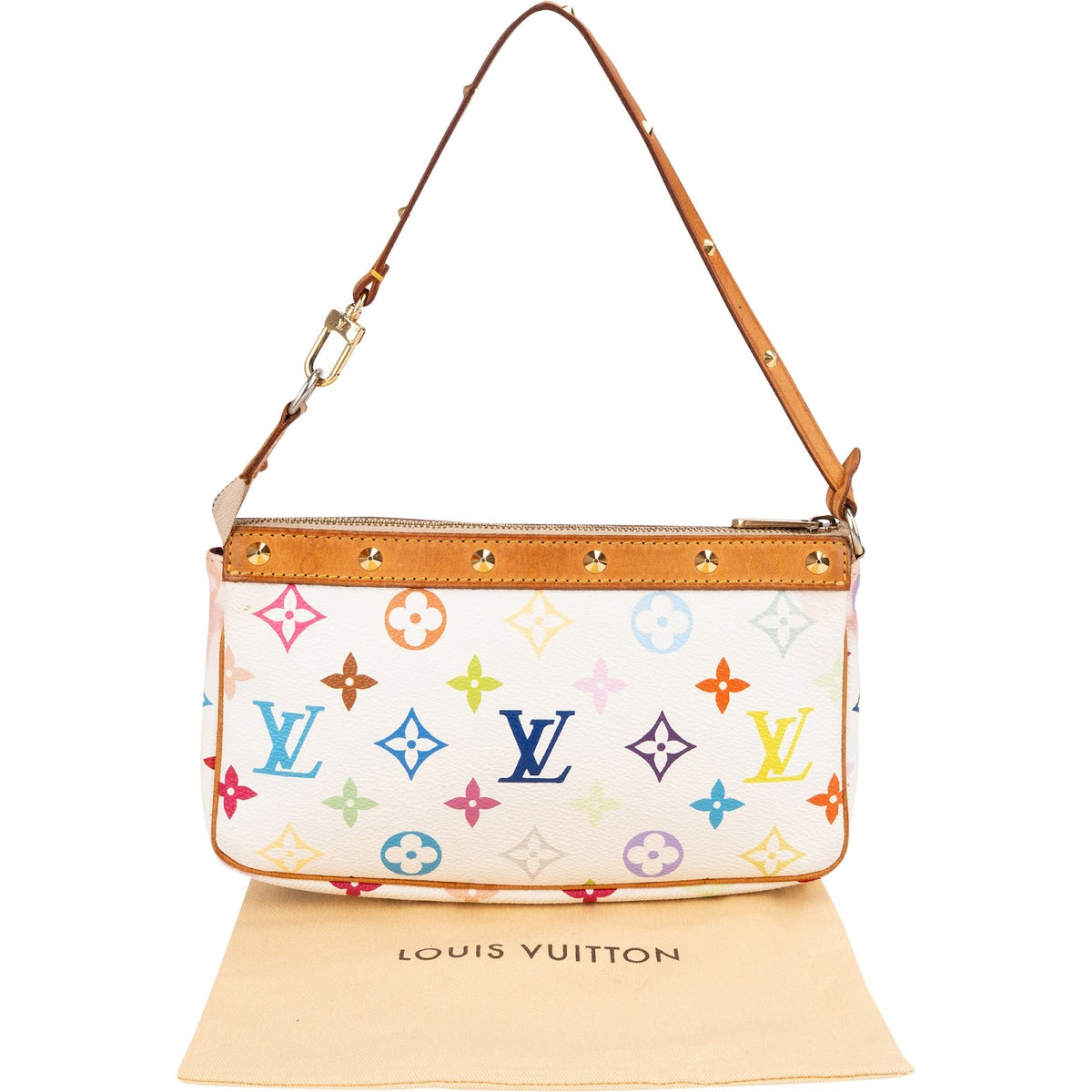 Louis Vuitton Monogram Murakami multicolor Pochette Accessoires Handbag