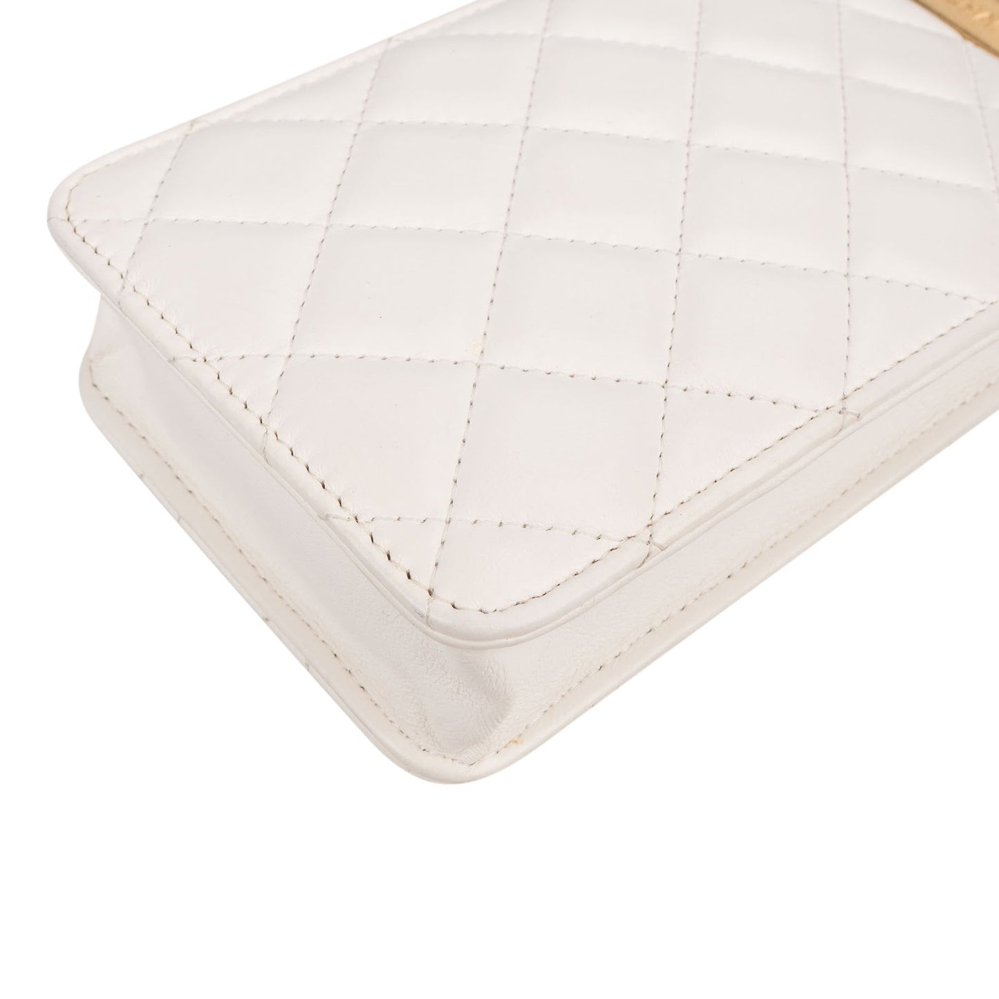 Chanel Quilted Lambskin CC in Love Phone Crossbody Bag
