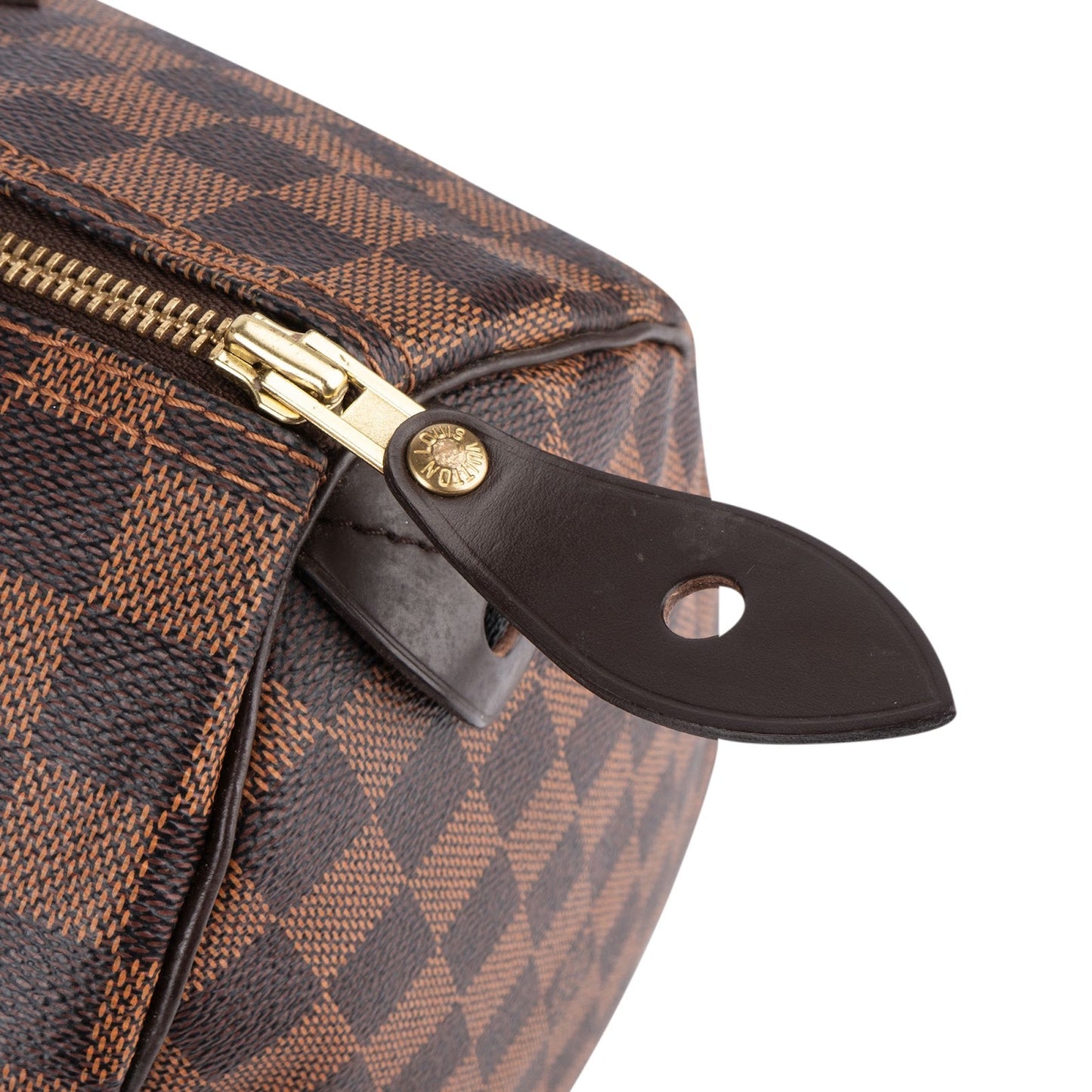 Louis Vuitton Monogram Damier Ebene Speedy 35 Handbag