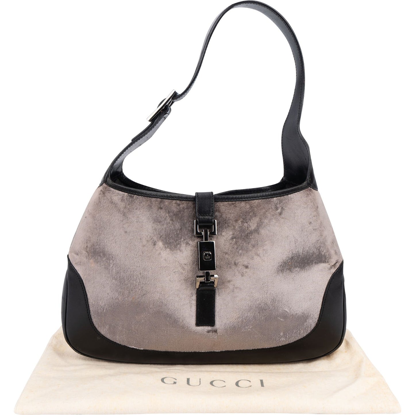 Gucci Velvet Jackie Shoulder Bag