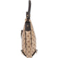 Gucci Monogram Crystal GG Abbey D-Ring Shoulder Bag