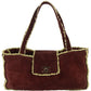 Chanel Suede and Shearling CC Handbag