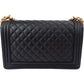 Chanel Quilted Lambskin New Medium Boy Single Flap Crossbody Bag