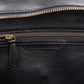 Céline Suede Tricolor Leather Luggage Handbag