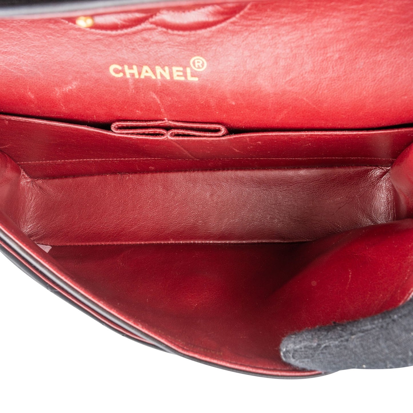 Chanel Quilted Lambskin 24K Gold Medium Double Flap Shoulder Bag