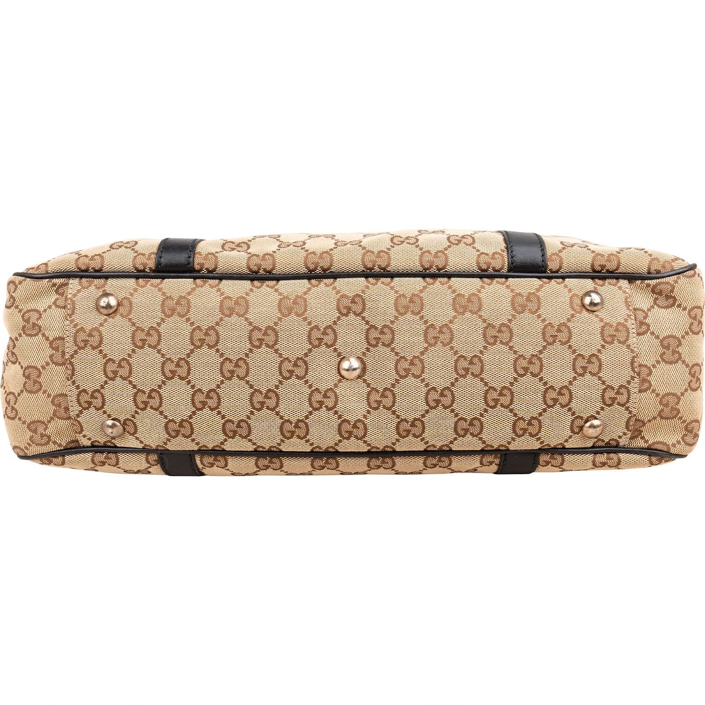 Gucci Monogram GG Canvas Twins Tote Shoulder Bag