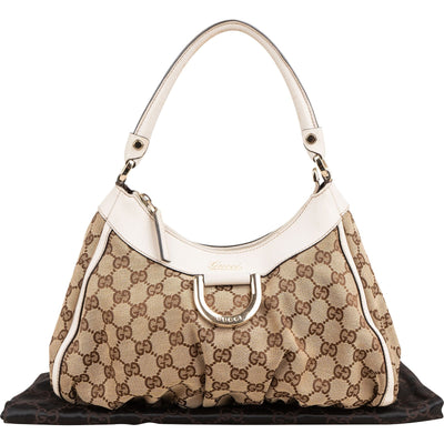Gucci Monogram GG Canvas Abbey D-Ring Small Shoulder Bag