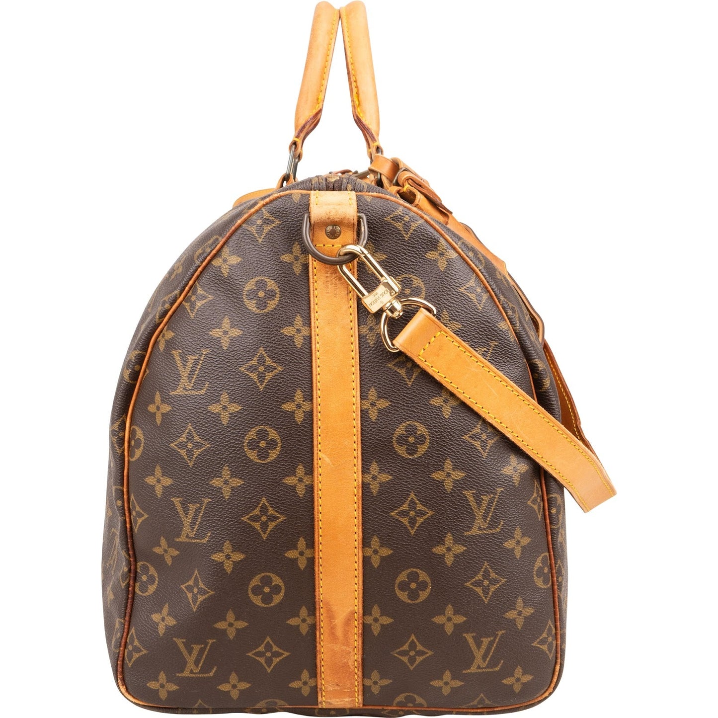 Louis Vuitton Monogram Canvas Keepall 55 Bandoulière Travel Bag