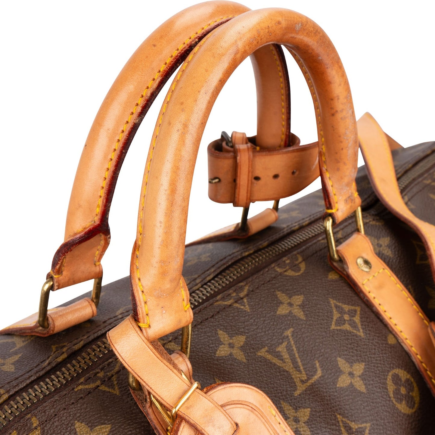 Louis Vuitton Monogram Canvas Keepall 55 Bandoulière Travel Bag