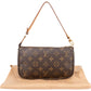 Louis Vuitton Monogram Canvas Pochette Accessoires Handbag