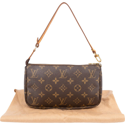 Louis Vuitton Monogram Canvas Pochette Accessoires Handbag