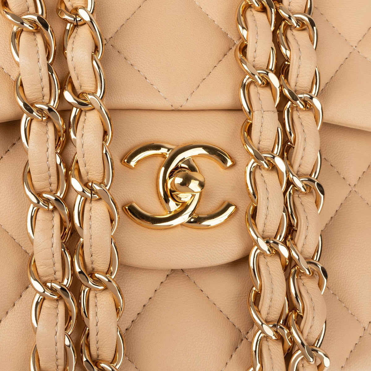 Chanel Lammleder Jumbo Double Flap Umhängetasche, Bild 9 von 15