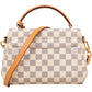 Louis Vuitton Monogram Damier Azur Croisette Handbag