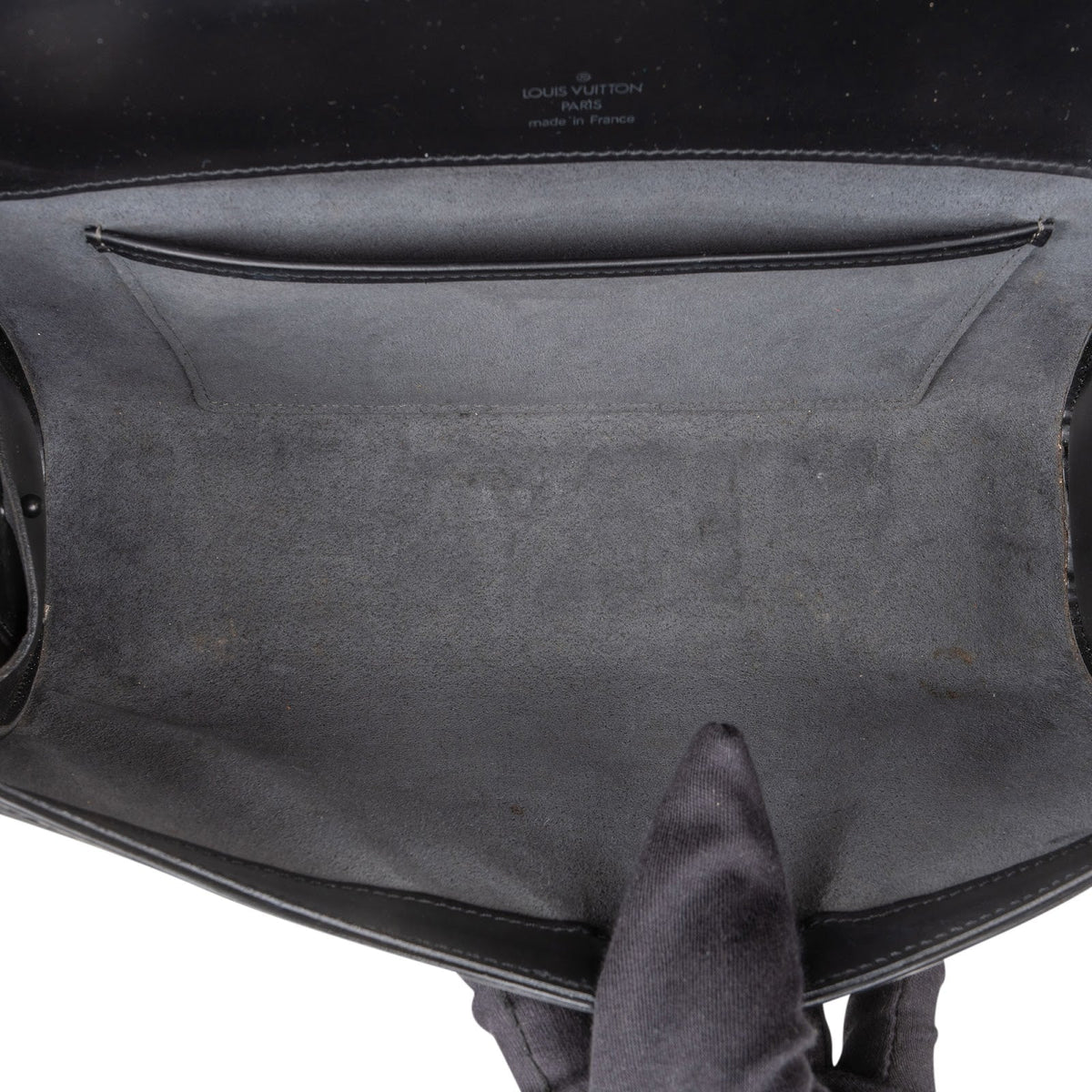 Louis Vuitton Noir Epi Leather Nocturne GM Shoulder Bag