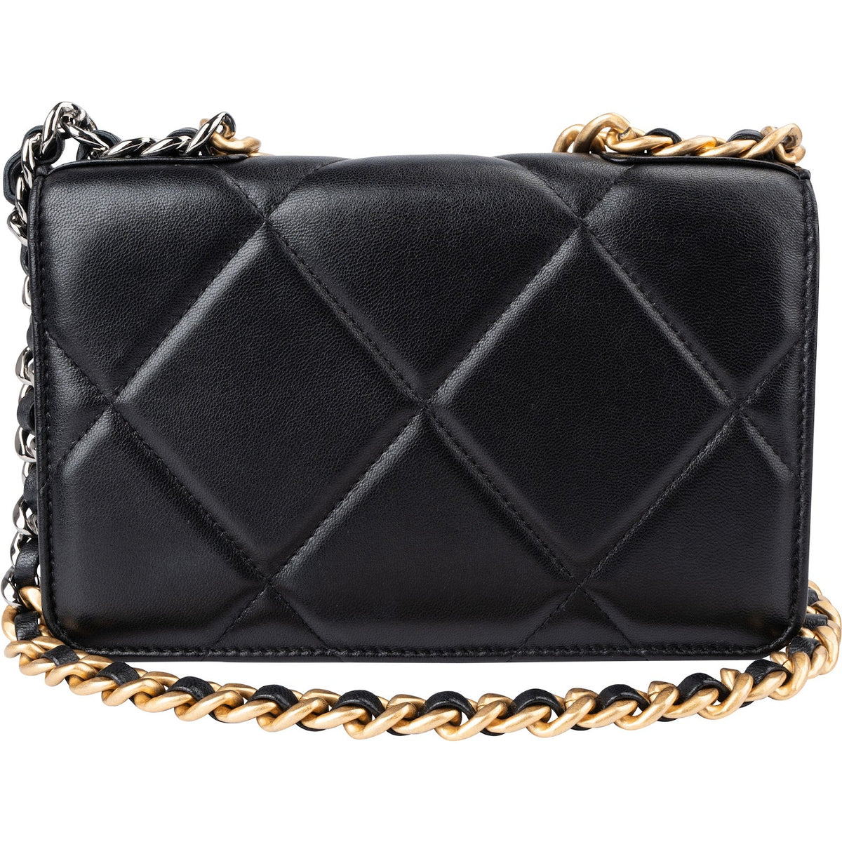 Chanel 19 Quilted Lambskin Wallet On Chain Crossbody bag