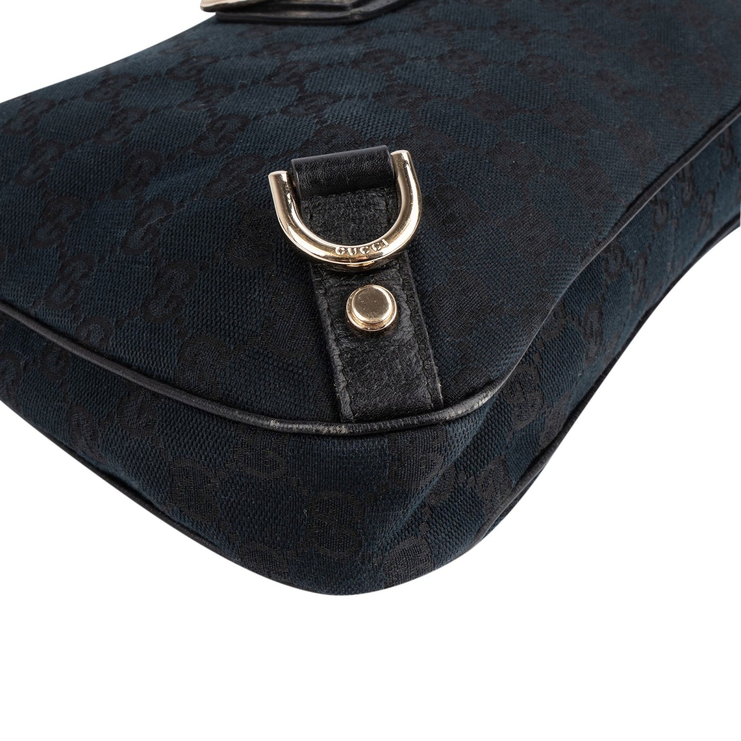 Gucci Monogram GG Abbey D-Ring Shoulder Bag