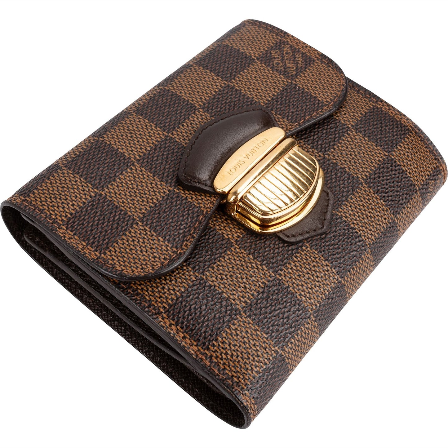 Louis Vuitton Monogram Damier Ebene Koala Compact Wallet