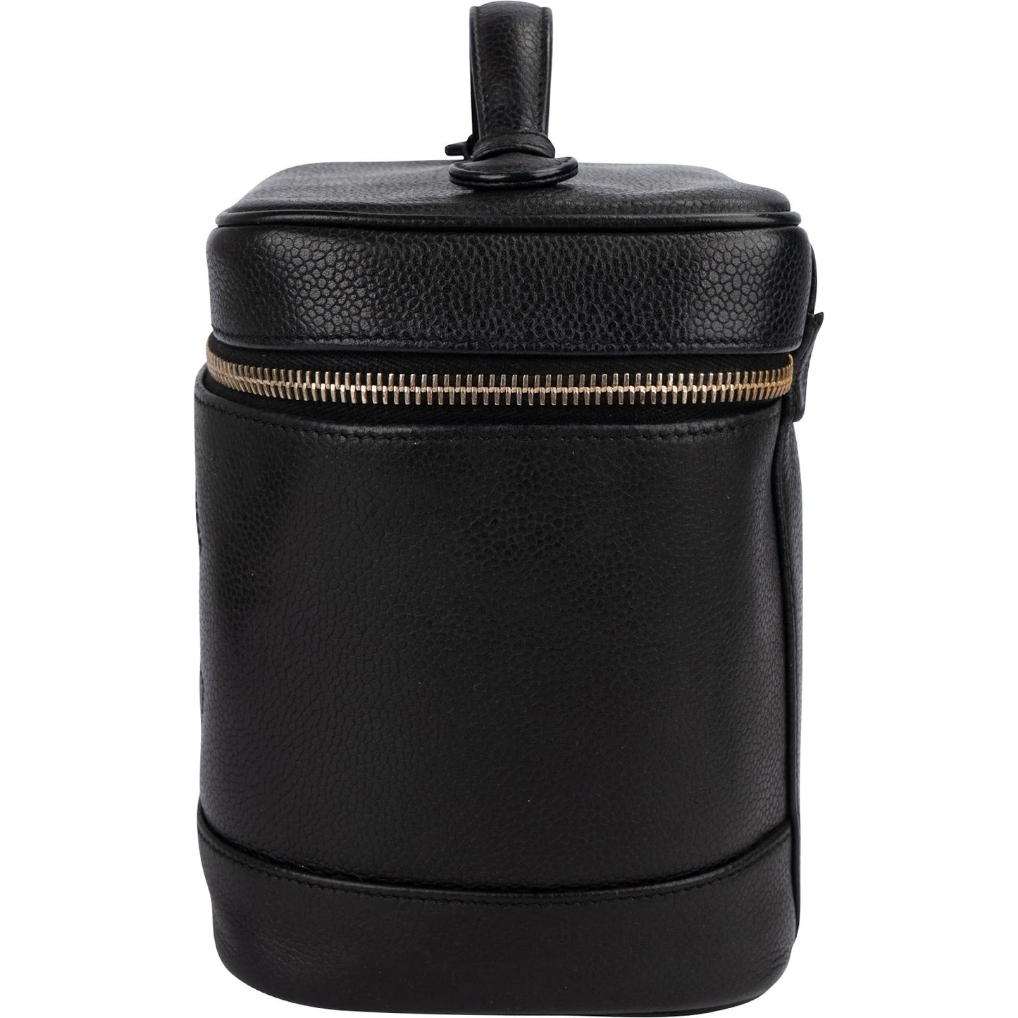 Chanel Caviar Leather CC Vanity Case Handbag