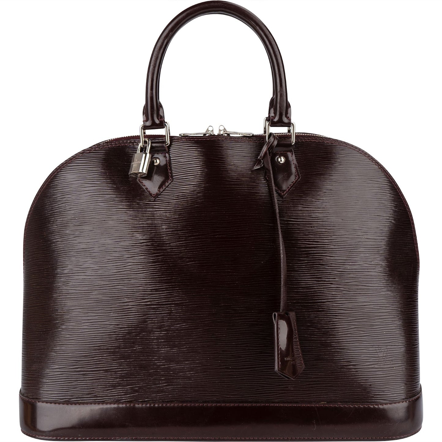 Louis Vuitton Prune Electric Epi Leather Alma GM Handbag