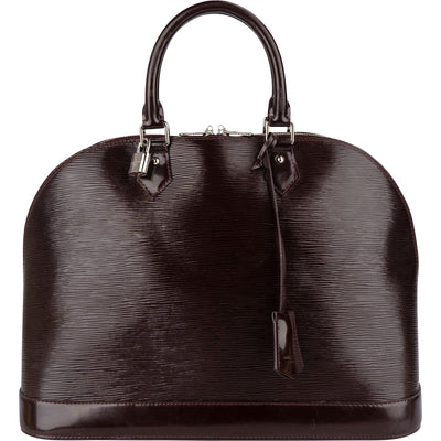 Louis Vuitton Prune Electric Epi Leather Alma GM Handbag