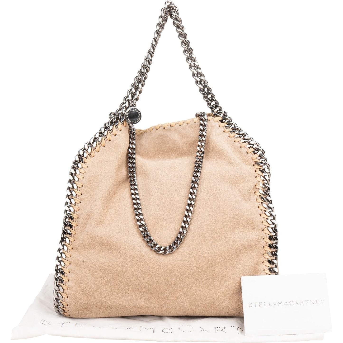 Stella McCartney Shaggy Falabella Fold Over Tote Handbag